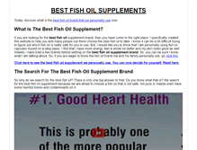 Tablet Screenshot of bestfishoill.com